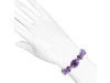 Amethyst Beaded Bracelet BDD-11-255