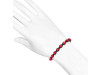 Carnelian Beaded Bracelet BDD-11-257
