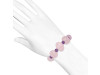 Rose Quartz / Amethyst / Pearl  Beaded Bracelet BDD-11-258