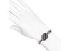 Snowflake jasper / Moonstone Beaded Bracelet BDD-11-266