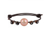 Tiger Eye / Pearl Beaded Bracelet BDD-11-270