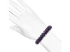 Amethyst / Green Onyx Beaded Bracelet BDD-11-280