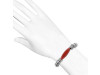 Red Coral / Carnelian / Pearl Beaded Bracelet BDD-11-282