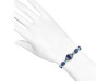 Lapis / Turquoise / Red Coral Beaded Bracelet BDD-11-304
