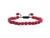 Red Cora Beaded Bracelet BDD-11-307