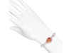 Mexican Agate / Howlite Beaded Bracelet BDD-11-312