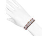 Picture Jasper / Rose Quartz / Citrine Beaded Bracelet BDD-11-315