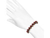 Brecciated Mookaite / Red Jasper Beaded Bracelet BDD-11-330