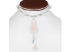 Rose Quartz/Turquoise Beaded  Jewelry Set BDD-12-1633