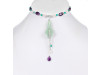Green Aventurine/Amethyst Beaded  Jewelry Set BDD-12-1634