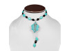 Turquoise/Black Spinel Beaded  Jewelry Set BDD-12-1651