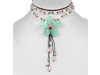 Chalcedony/Rose Quartz Beaded Necklace BDD-12-1655