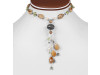 Picture Jasper/Pearl Beaded  Jewelry Set BDD-12-1670
