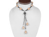 Biwa Pearl Beaded Necklace BDD-12-1672