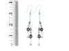 Pearl/Turquoise Beaded Earring BDD-3-146