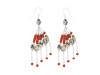 Delmefia Jasper/Red Jasper Beaded Earring BDD-3-150