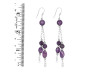 Amethyst Beaded Earring BDD-3-153
