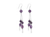 Amethyst Beaded Earring BDD-3-153