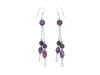 Amethyst Beaded Earring BDD-3-153