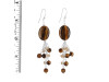 Tiger Eye Beaded Earring BDD-3-157