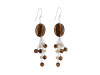 Tiger Eye Beaded Earring BDD-3-157