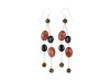 Sunstone/Tiger Eye Beaded Earring BDD-3-159