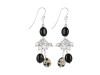 Delmefia Jasper/Howlite Beaded Earring BDD-3-164