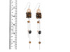 Pearl/Tiger Eye Beaded Earring BDD-3-165