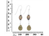 Peridot / Pearl Beaded Earring BDD-3-172