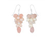 Rose Quartz / Pearl Beaded Earring BDD-3-185