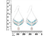 Howlite / Turquoise Beaded Earring BDD-3-187