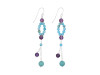 Amethyst / Turquoise Beaded Earring BDD-3-188