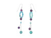 Amethyst / Turquoise Beaded Earring BDD-3-188