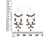 Tiger Eye Beaded Earring BDD-3-193