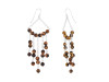 Tiger Eye Beaded Earring BDD-3-193
