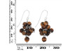 Tiger Eye Beaded Earring BDD-3-195