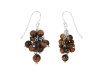 Tiger Eye Beaded Earring BDD-3-195
