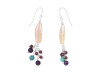 Pearl / Amethyst / Turquoise Beaded Earring BDD-3-196