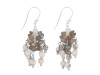 Labradorite / Howlite Beaded Earring BDD-3-197