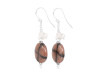 Chiastolite Beaded Earring BDD-3-32