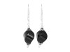 Black Spinel Beaded Earring BDD-3-35