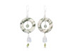 Florence/Prehnite/Moonstone/TourmalineBeaded Earring-2E BDD-3-39