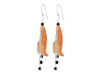 Orange Aventurine Beaded Earring BDD-3-4