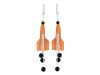 Orange Aventurine Beaded Earring BDD-3-4