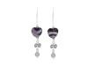Fluorite/PrehniteBeaded Earring-2E BDD-3-62