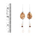 Picture jasper/Tiger Eye/PearlBeaded Earring-2E BDD-3-64