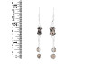 Delrmefia jasper/Beaded Earring-2E BDD-3-65