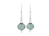 Fluorite /Beaded Earring-2E BDD-3-75