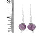 Fluorite /Beaded Earring-2E BDD-3-83