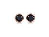 Black Tourmaline Stud Earring BLS-RDE-1254.
